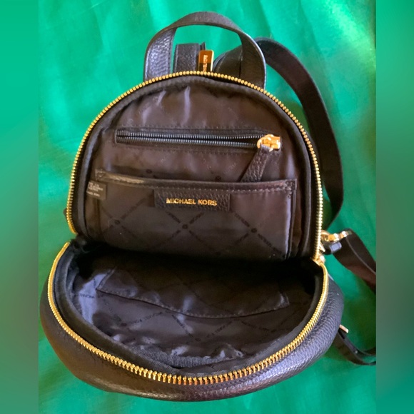 Like NEW, barely used Michael Kors Mini Backpack Purse - Picture 3 of 5
